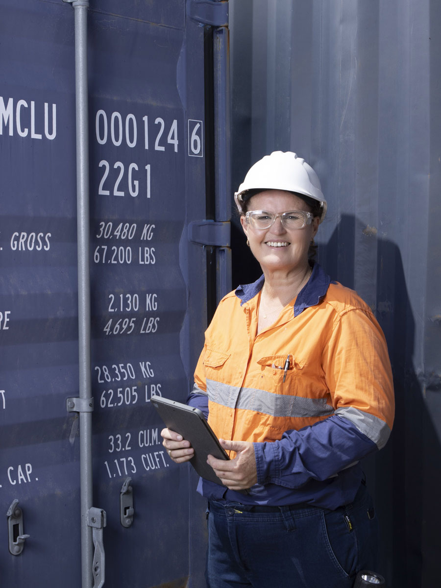 Corporate industrial portrait